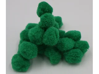 Pom-Pon Zöld 30mm 250DB/csomag