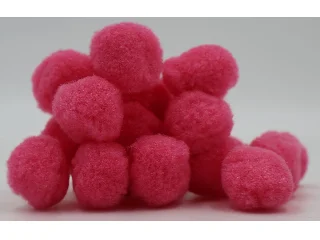 Pom-Pon Rózsaszín 30mm 250DB/csomag