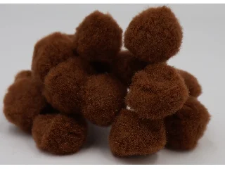 Pom-Pon Barna 30mm 250DB/csomag