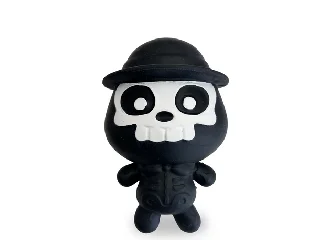 Elastikorps zombi peluche figura 14cm-Skeletux