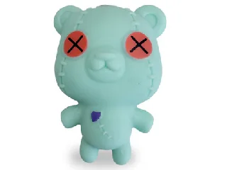 Elastikorps zombie peluche figura 14cm-Ghostybear