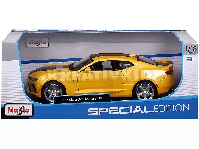 1:18 SP 2016 Chevrolet Camaro - sárga