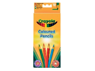 Hosszú színes ceruza, 12 db