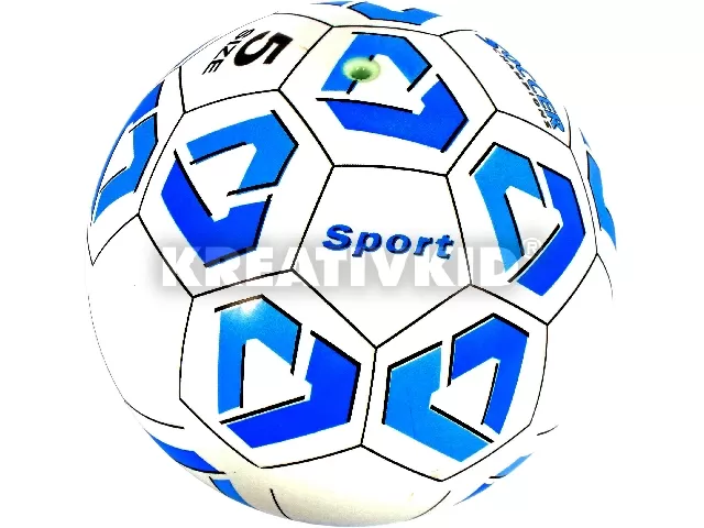 Sport gumilabda 220mm foci mintás