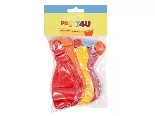 33 cm-es Boldog Szülinapot girland gumi lufi 10 db /cs