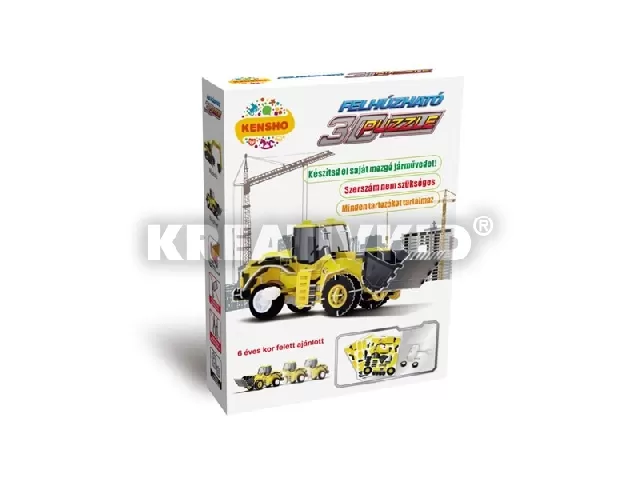 3D Puzzle - Buldózer