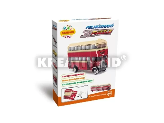 3D Puzzle - Emeletes busz