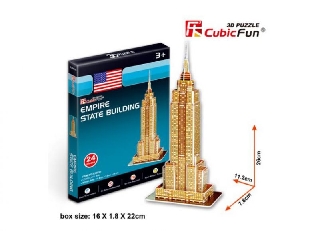 3D puzzle - Empire State Building 24 db-os