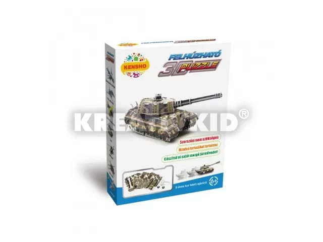 3D Puzzle - Tank