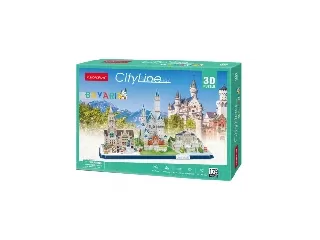 3D puzzle City Line Bajorország