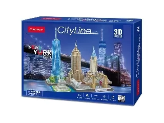 3D puzzle City Line New York