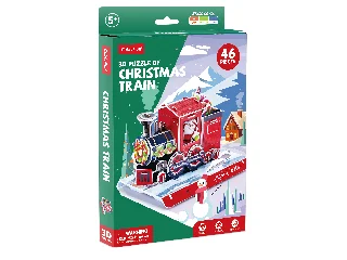 3D puzzle karácsonyi vonat