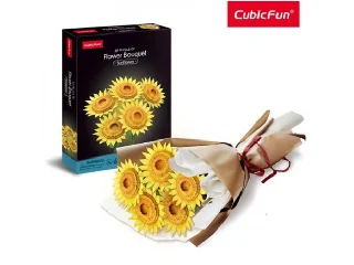 3D puzzle napraforgó csokor