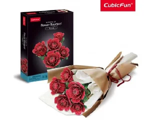 3D puzzle rózsacsokor