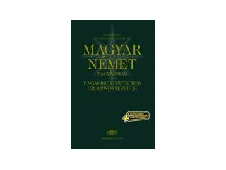 4000025637: MAGYAR-NÉMET NAGYSZÓTÁR + NET (KLASSZIKUS, BŐRKÖT.)