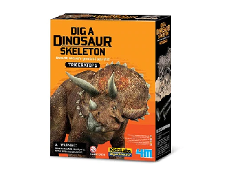 4M dinoszaurusz régész készlet - triceratops