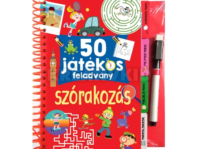 50 JÁTÉKOS FELADVÁNY - SZÓRAKOZÁS