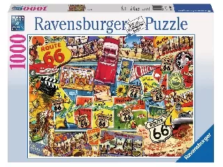 A 66-os út mozaikkép - 1000 db-os puzzle