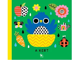 A KERT - ZIZEGŐ TEXTILKÖNYV RÁGÓKÁVAL - SZÍNEK A BABÁNAK