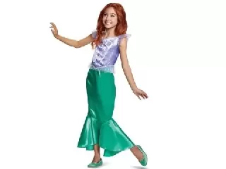 A kis hableány: Klasszikus Ariel jelmez - 124-135 cm