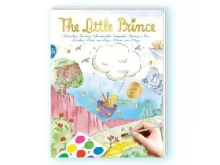 A kis herceg: Színező vízfestékkel kreatív készlet