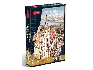 A Mátyás templom és a Halászbástya 176 darabos 3D puzzle
