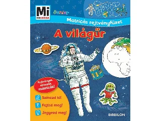 A VILÁGŰR - MATRICÁS REJTVÉNYFÜZET (MI MICSODA JUNIOR) ÚJ BORÍTÓ!!