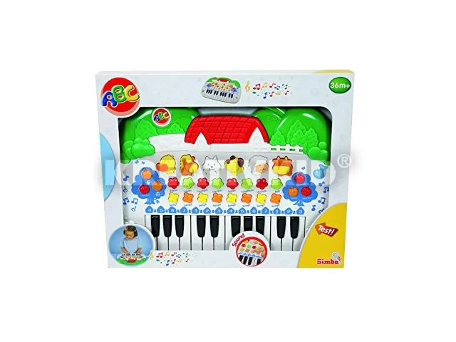 ABC állathangos zongora 28x39 cm