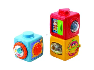 ABC kockák készségfejlesztő bébijáték