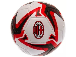 AC Milan: Címerrel díszített focilabda - matt, 5-ös méret