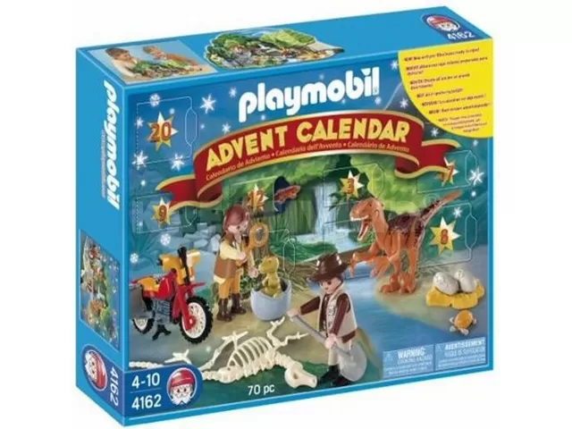 Dínó expedíció - adventi naptár