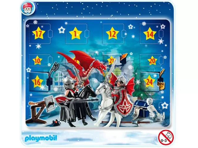 Sárkányt győző lovagok - adventi naptár