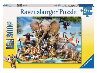Afrikai állatok - 300 db-os XXL puzzle