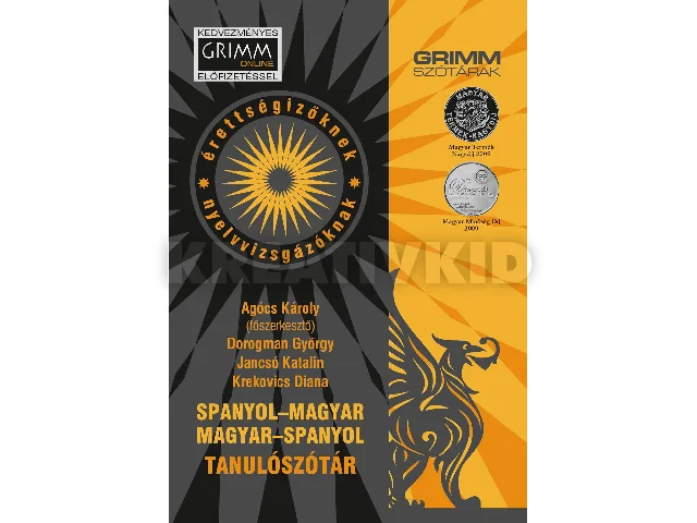 AGÓCS KÁROLY: SPANYOL-MAGYAR, MAGYAR-SPANYOL TANULÓSZÓTÁR (KEDV. ONLINE ELŐFIZETÉSSEL)