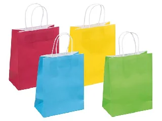 Ajándéktáska, sodrottfüles, 18x23x10 cm, DONAU 