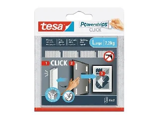 Akasztó, öntapadó, L méret, TESA 