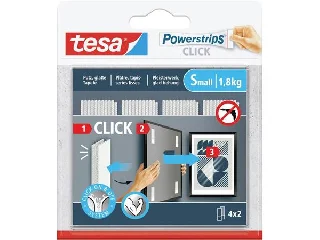 Akasztó, öntapadó, S méret, TESA 