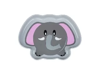 Akuku tányér elefánt