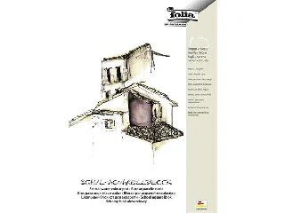 Akvarell tömb, A3, 150 g, 10 lap, durva, FOLIA