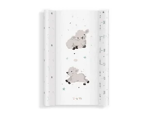 Albero Mio puha pelenkázó lap peremes 70 cm - 439 Little sheep