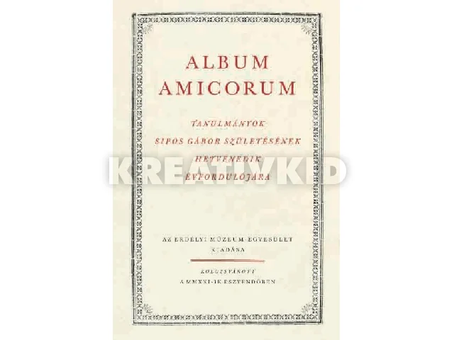 ALBUM AMICORUM