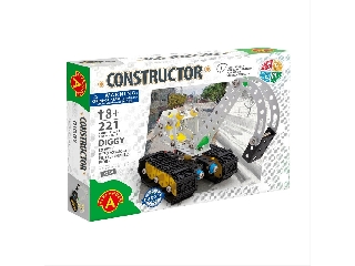 Alexander Toys Constructor - Diggy munkagép építőjáték