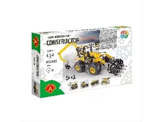 Alexander Toys Constructor Pro - Noah kotró, markolü traktor építőjáték