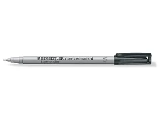 Alkoholmentes marker, OHP, 0,4 mm, STAEDTLER 