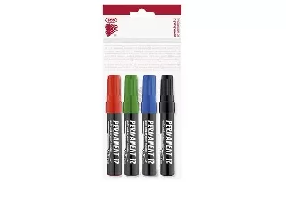 Alkoholos marker készlet, 1-4 mm, vágott, ICO 