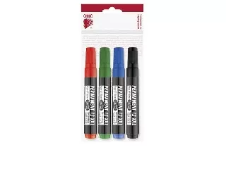 Alkoholos marker készlet, 1-4 mm, vágott, ICO 