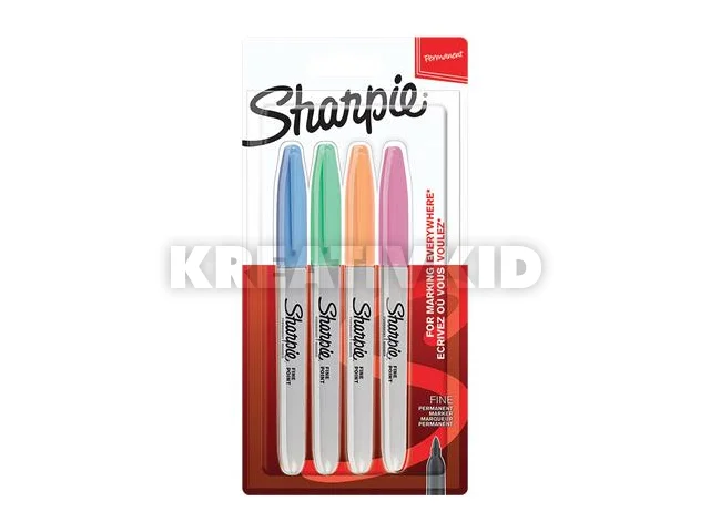 Alkoholos marker készlet, 1 mm, kúpos, SHARPIE 
