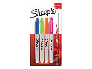 Alkoholos marker készlet, 1 mm, kúpos, SHARPIE 