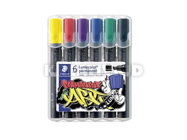Alkoholos marker készlet, 2-5 mm, vágott, STAEDTLER 
