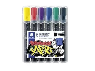 Alkoholos marker készlet, 2-5 mm, vágott, STAEDTLER 